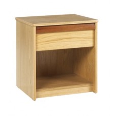 Homestead Nightstand w/Top Drawer & Open Compartment
