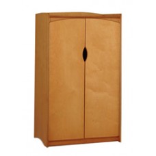Sedona Double Door Wardrobe w/Interior Shelf & Clothes Rod, 36"W, 78"H