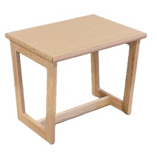 Hudson Rectangular End Table - Oak