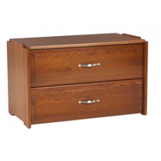 Beachcomber 2 Drawer Stackable Chest, 30"W