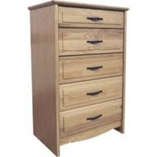 Madison 5 Drawer Chest w/4 Equal Size Drawers & Smaller Top Drawer, 36"W