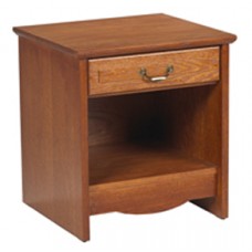 Madison Nightstand w/Top Drawer & Open Compartment