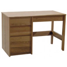 Nittany Open Leg Pedestal Desk w/2 Box Drawers, 1 File Drawer & Pencil Drawer, 42"W