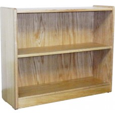 Nittany Bookcase w/1 Fixed Shelf & 1 Adjustable Shelf, 30"H