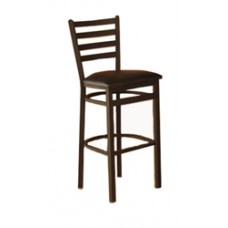 Sedona Counter Height Metal Stool w/Upholstered Seat