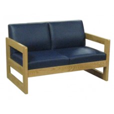 Delaware Sled Base Settee