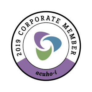acuho-i 2019 corporate member badge