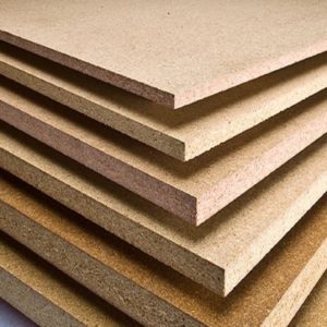 stack of MDF