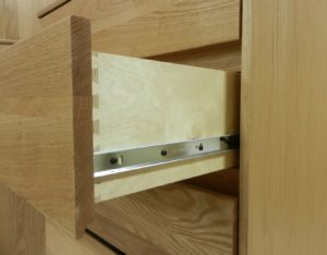 drawer slide side view